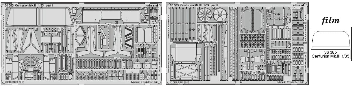 Eduard 36385 1/35 Armor- Centurion MK III for TAM