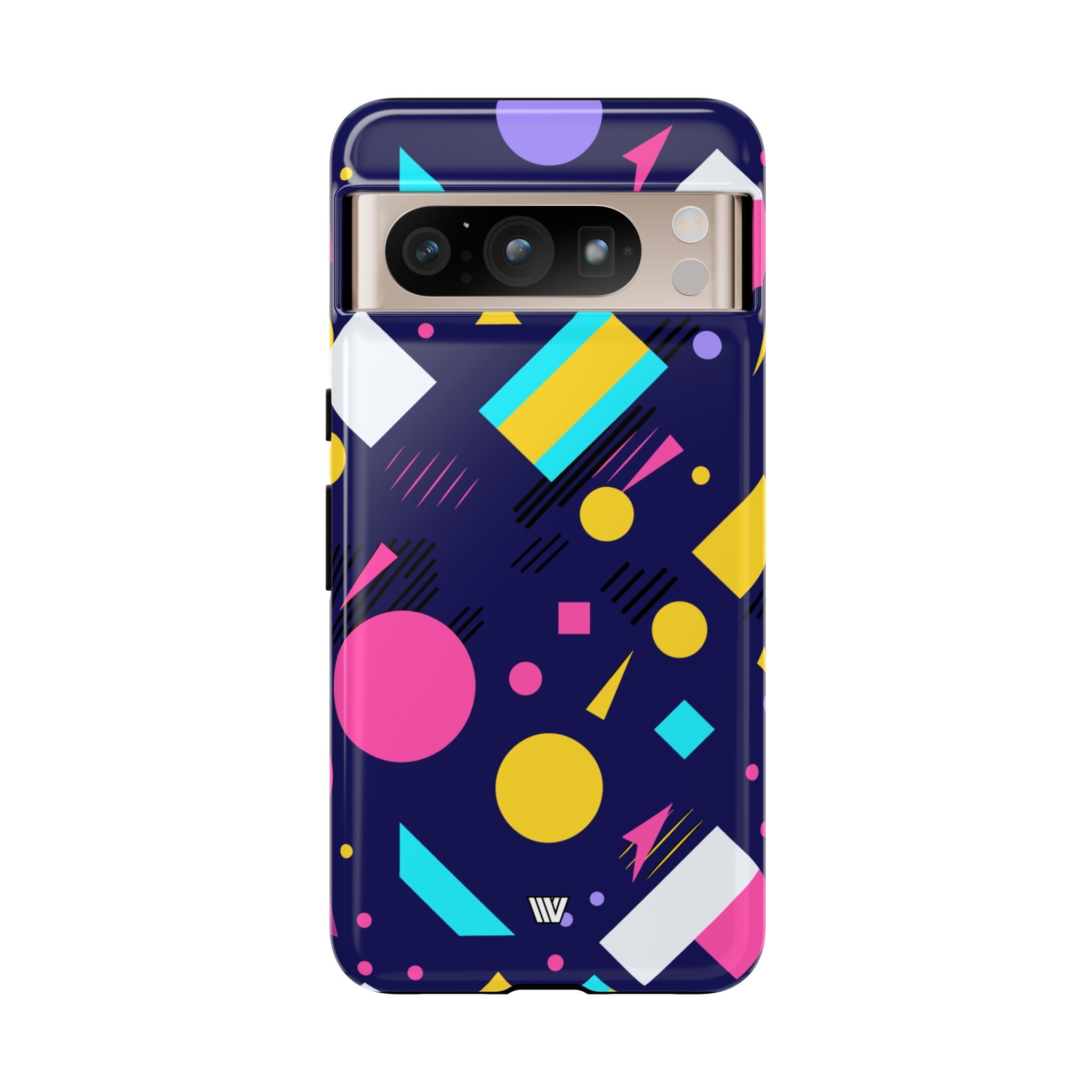 80s / 90s RETRO PATTERN DARK | Tough Phone Case