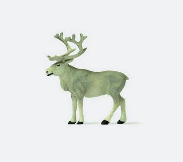 Preiser 29505 HO Scale Individual Animal -- Reindeer