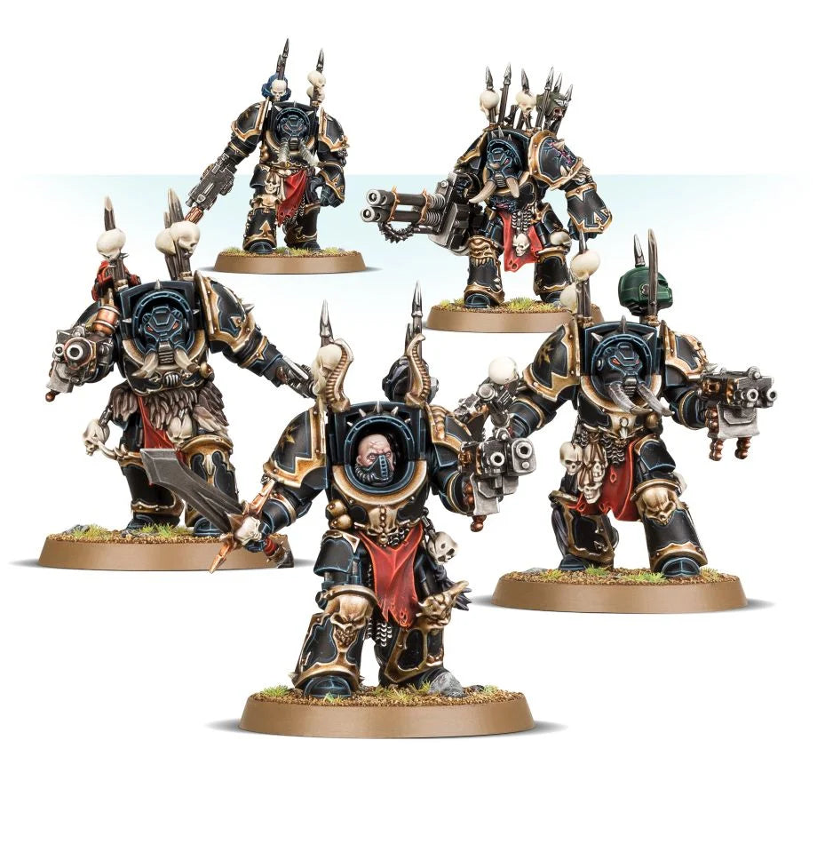 Warhammer 40k - Chaos Space Marines - Chaos Terminator Squad