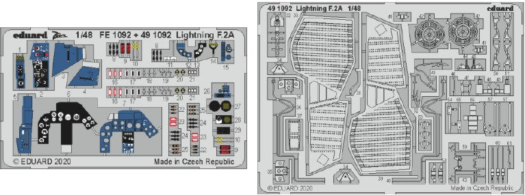 Eduard 491092 1/48 Aircraft- Lightning F2A for ARX (Painted)(D)