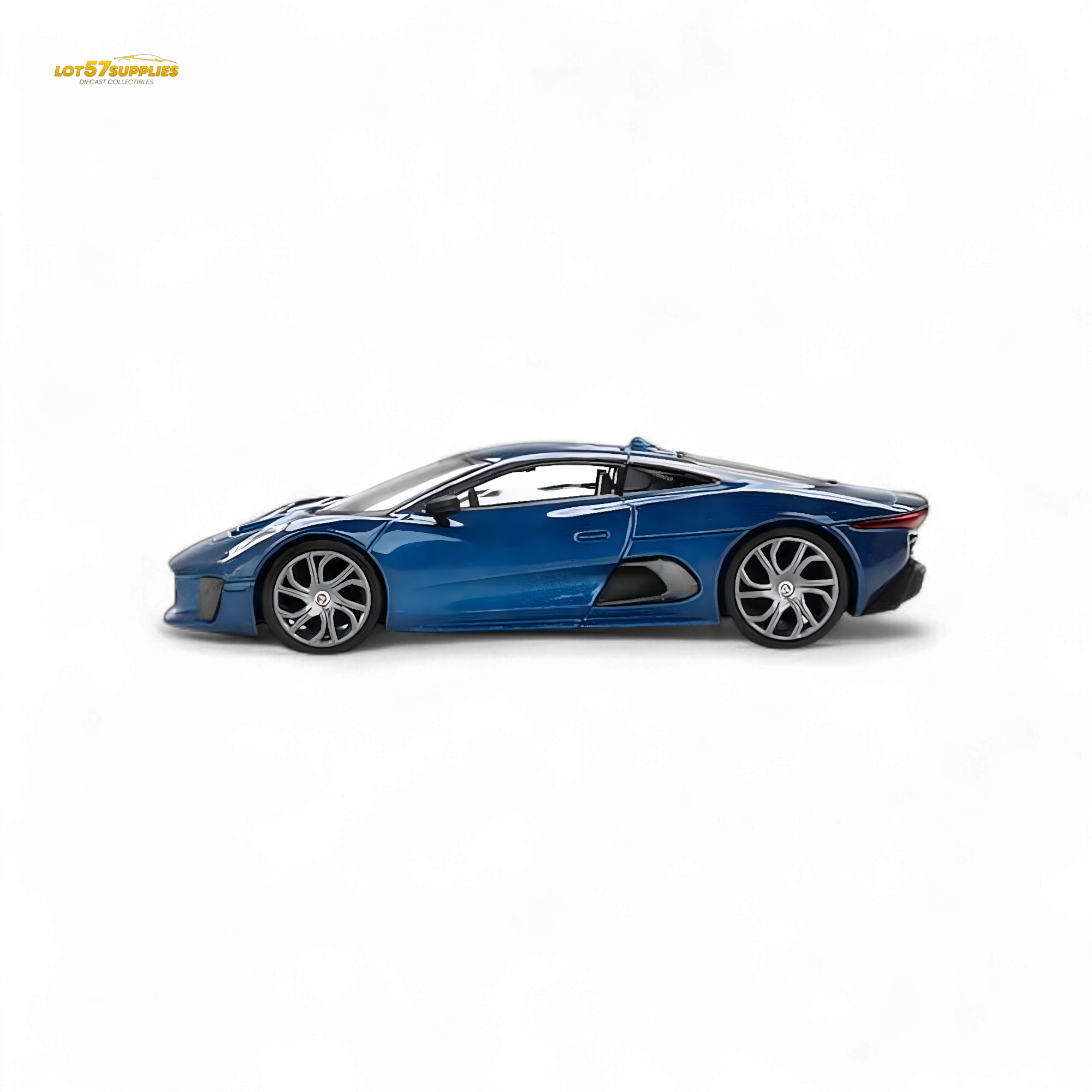 Mini-GT Jaguar C-X75 Blue #884 1:64 MGT00884
