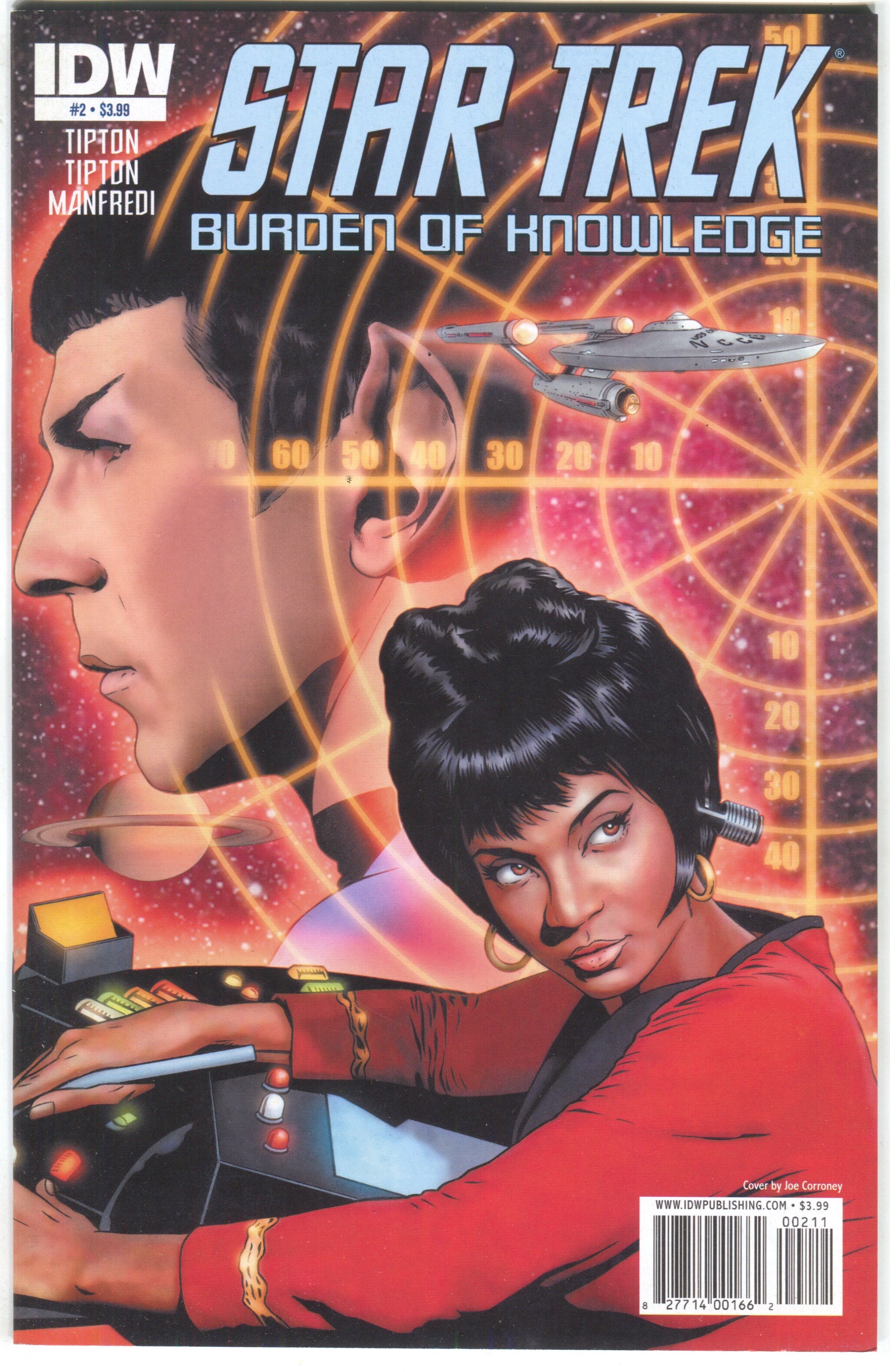 Star Trek Burden Of Knowledge 2 A IDW 2010 NM Joe Corroney