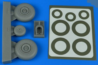 Aires 4802 1/48 Do217N Early B Wheels & Paint Masks For ICM
