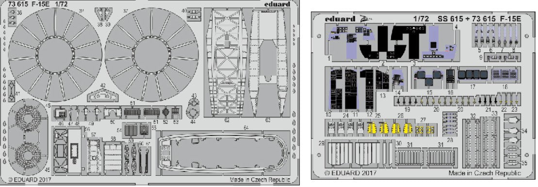 Eduard 73615 1/72 Aircraft- F15E for LNR (Painted)