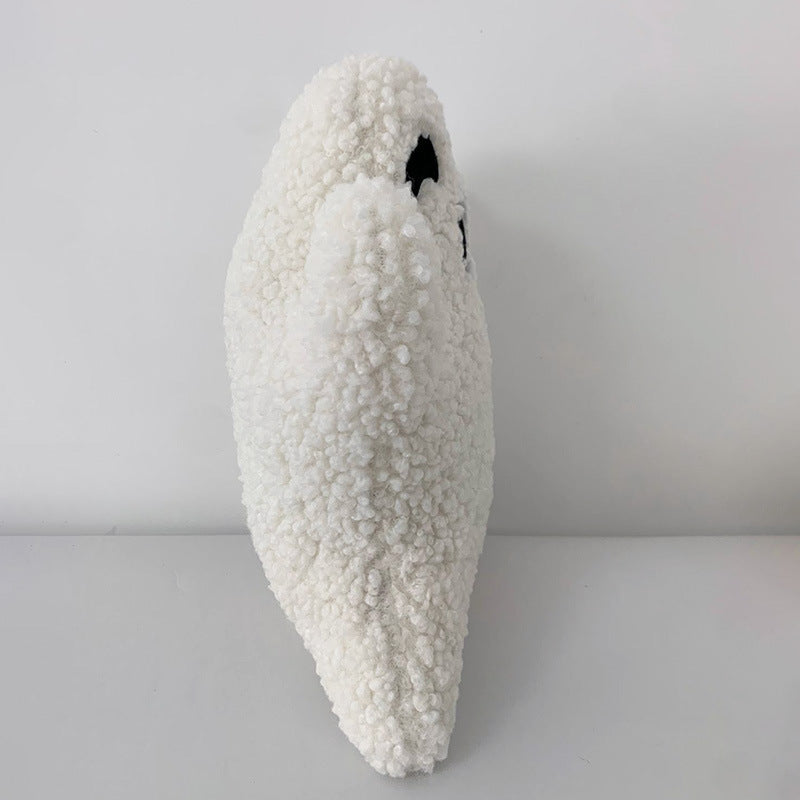Plush Ghost Pillow – Soft Halloween Decor Toy