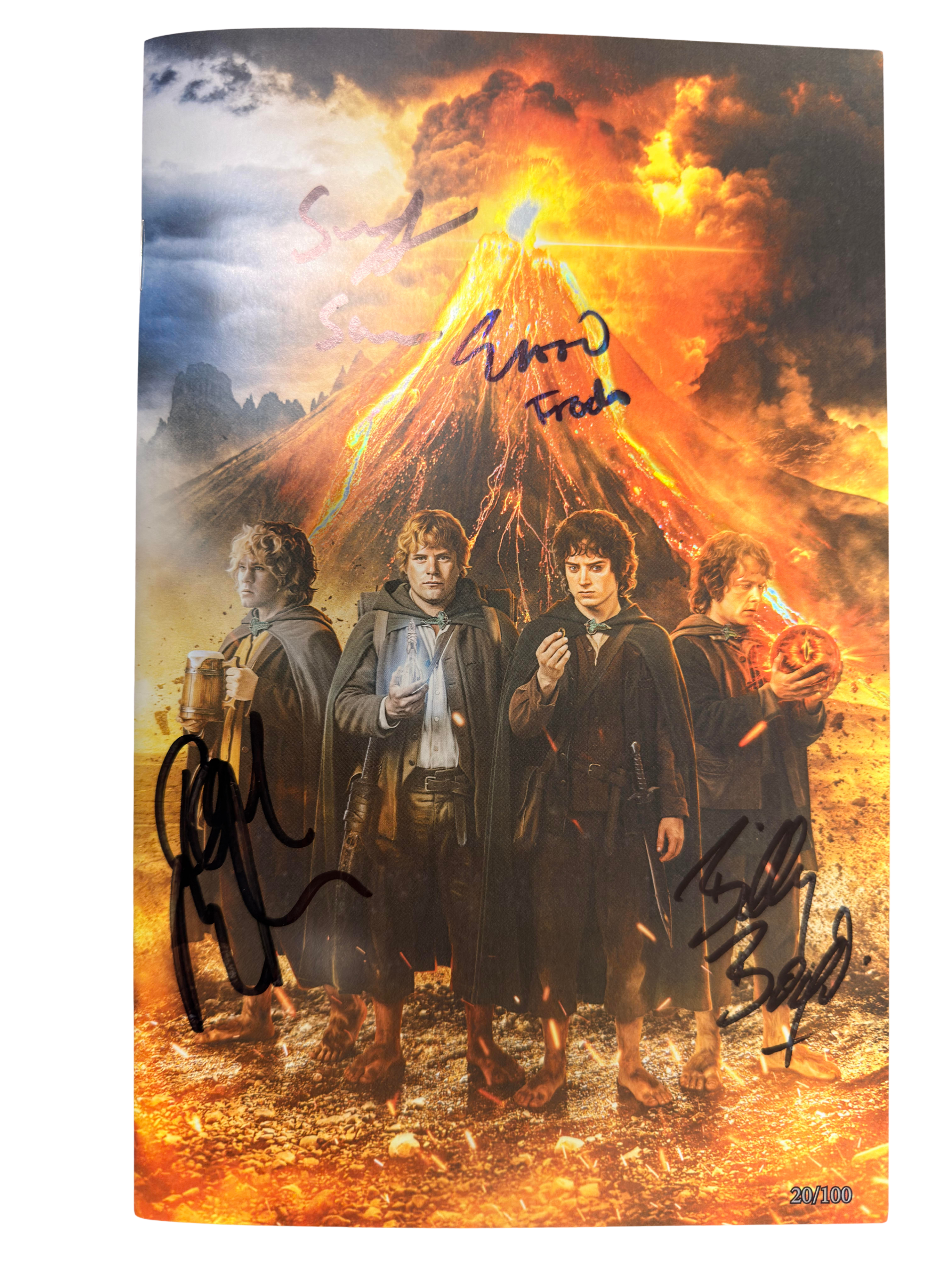 Fan Expo Chicago Lord of the Rings Exclusive Signed by Elijah, Sean, Dominic & Billy