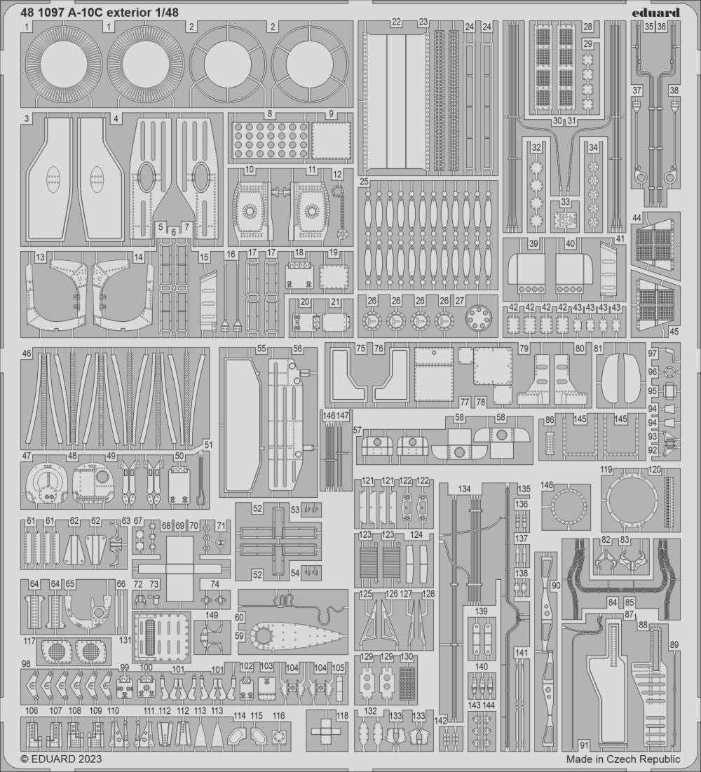 Eduard 481097 1/48 Aircraft- A10C Exterior for HBO