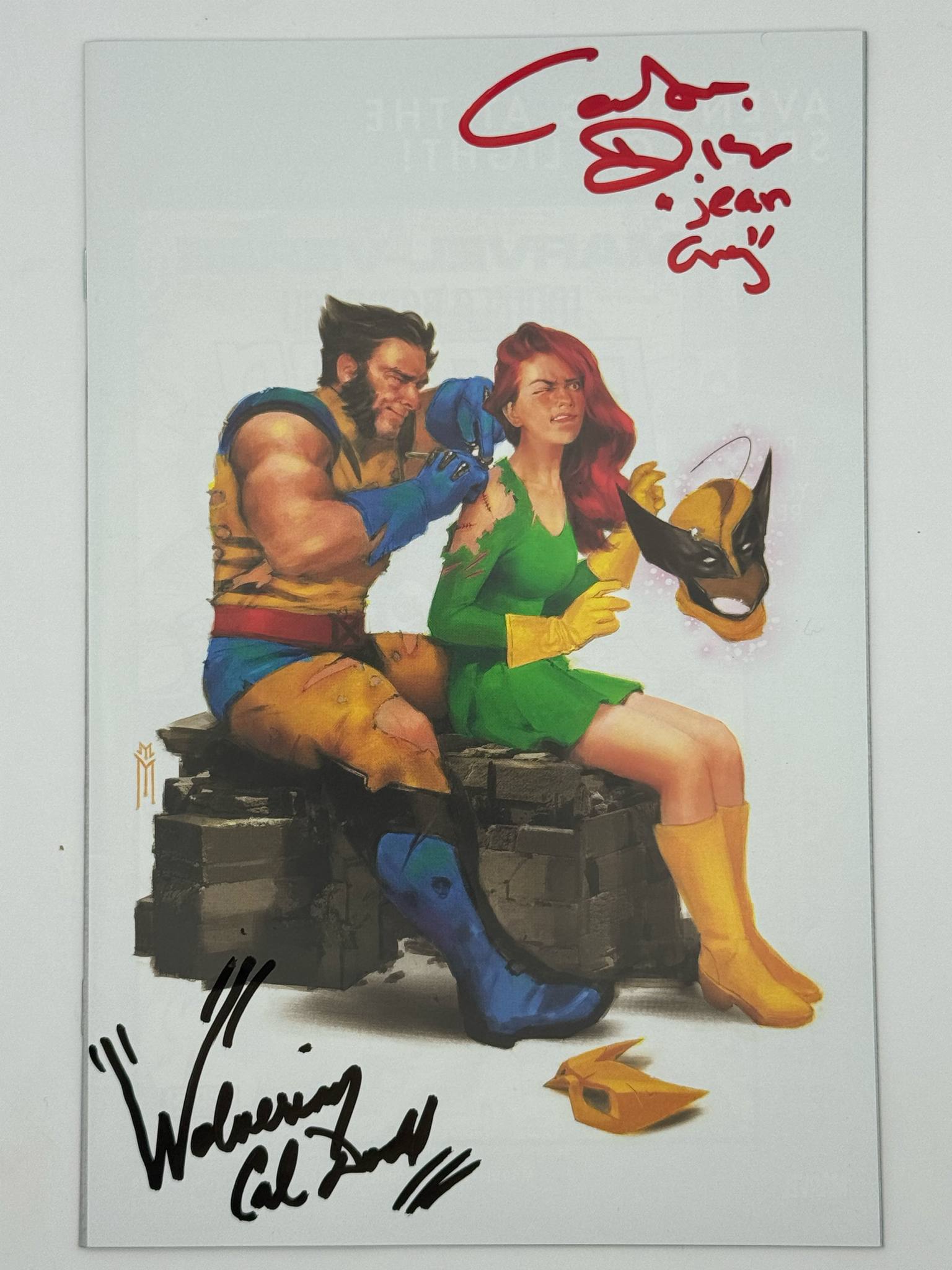 [SIGNED BY CATHERINE DISHER | CAL DODD] Wolverine #36 [Fall] Unknown Comics Miguel Mercado Exclusive Virgin Var [IN STOCK]