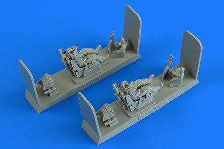 Aerobonus 480217 1/48 Soviet MiG31 Modern Fighter Pilot & Operator w/Ejection Se