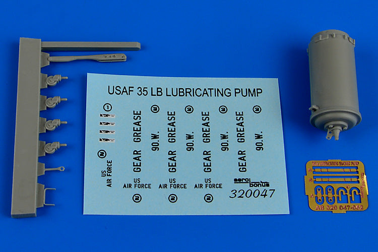 Aerobonus 320047 1/32 USAF 35lb Lubricating Bucket Pump