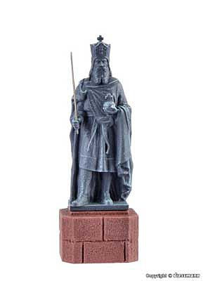 Vollmer 48288 HO Scale Charlemagne Statue -- Assembled - 1/2 x 5/8 x 1-11/16"  1.3 x 1.5 x 4.3cm