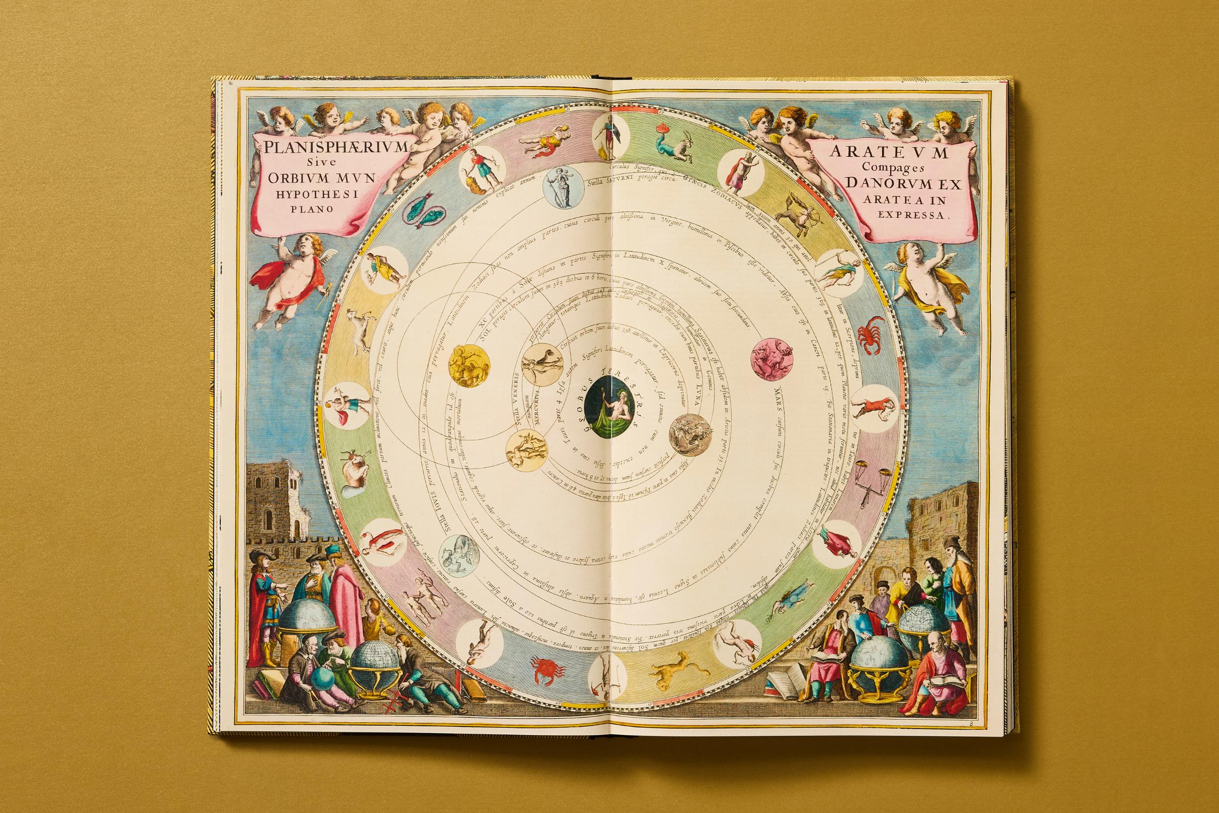 Cellarius Atlas (German, French, English)