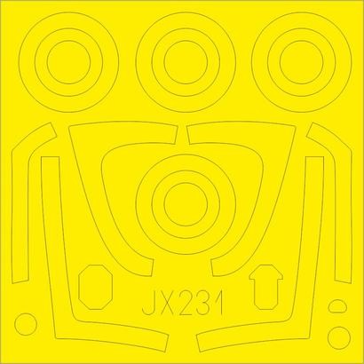 Eduard JX231 1/32 Mask Aircraft- F/A18E for RVL