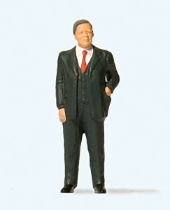 Preiser 28173 HO Scale Helmut Schmidt -- pkg(1)