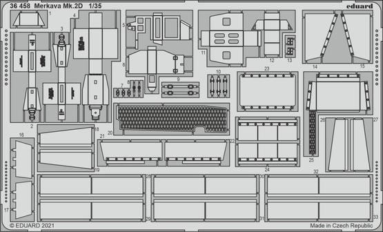 Eduard 36458 1/35 Armor- Merkava Mk 2D for TAO