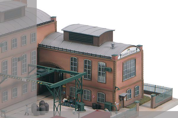 PIKO 61117 HO Scale Factory Side Building Kit