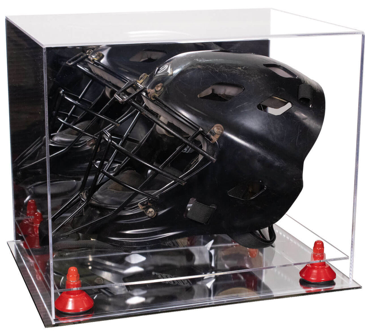 Versatile Acrylic Display Case 14.5 x 11 x 12 - Mirror No Wall Mounts (A002/V44)