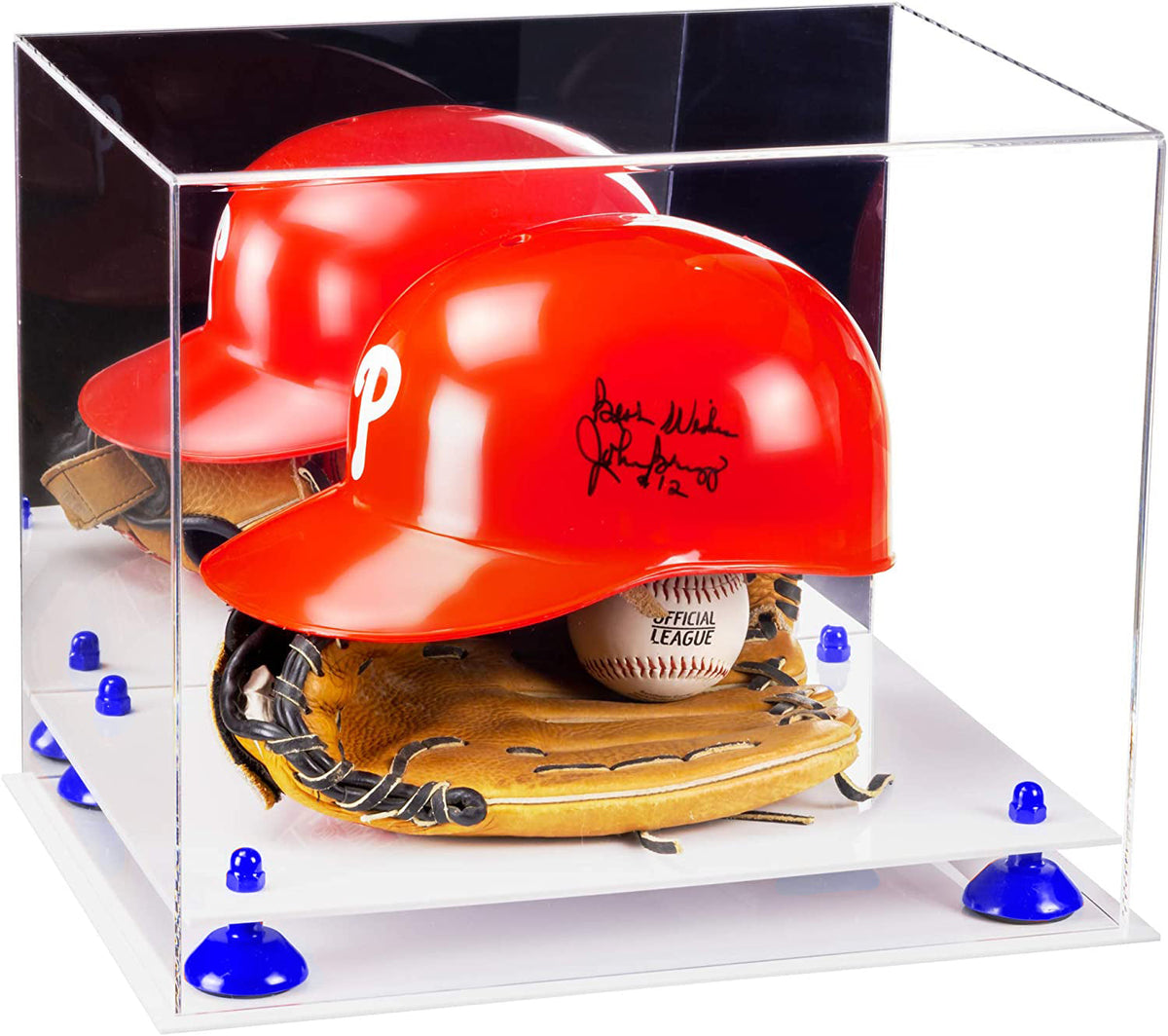 Versatile Acrylic Display Case 14.5 x 11 x 12 - Mirror No Wall Mounts (A002/V44)