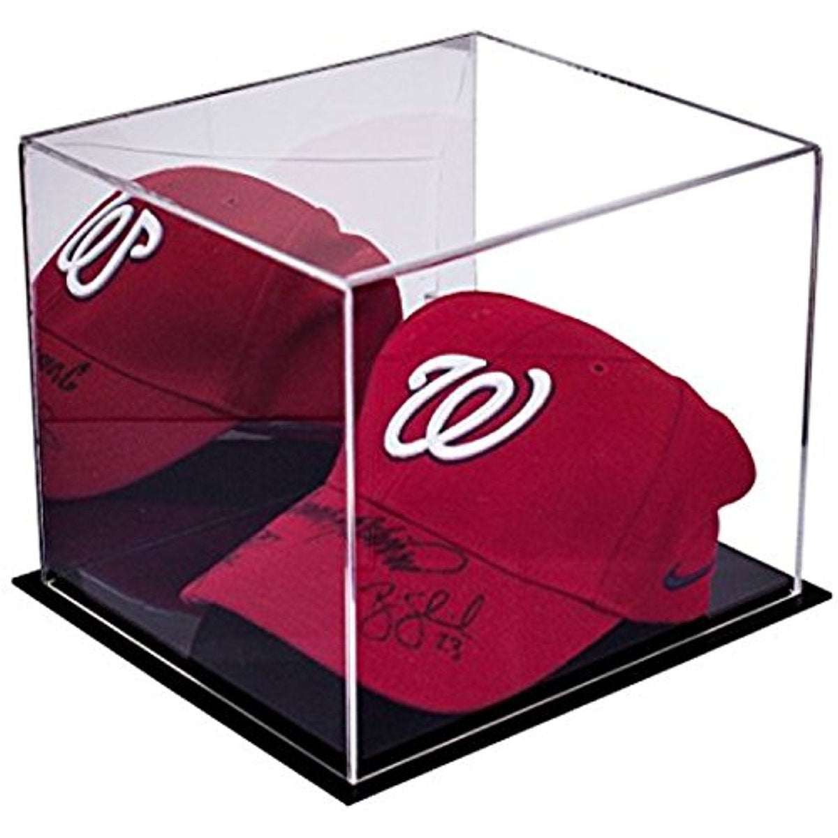 Versatile Acrylic Display Cases with Double Sheet Base with Mirror Case