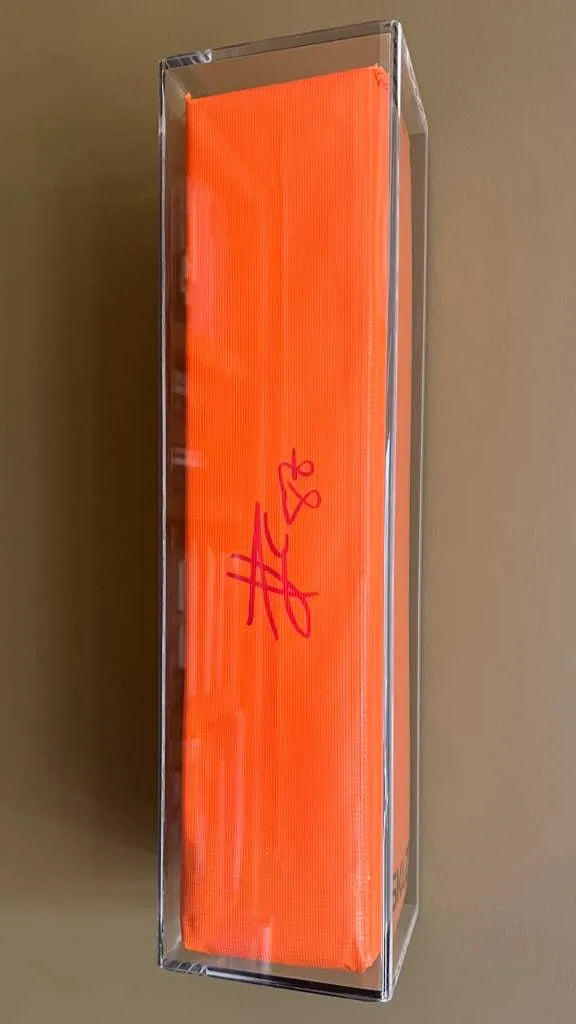 Acrylic Football End Zone Pylon Display Case (A021/D04)