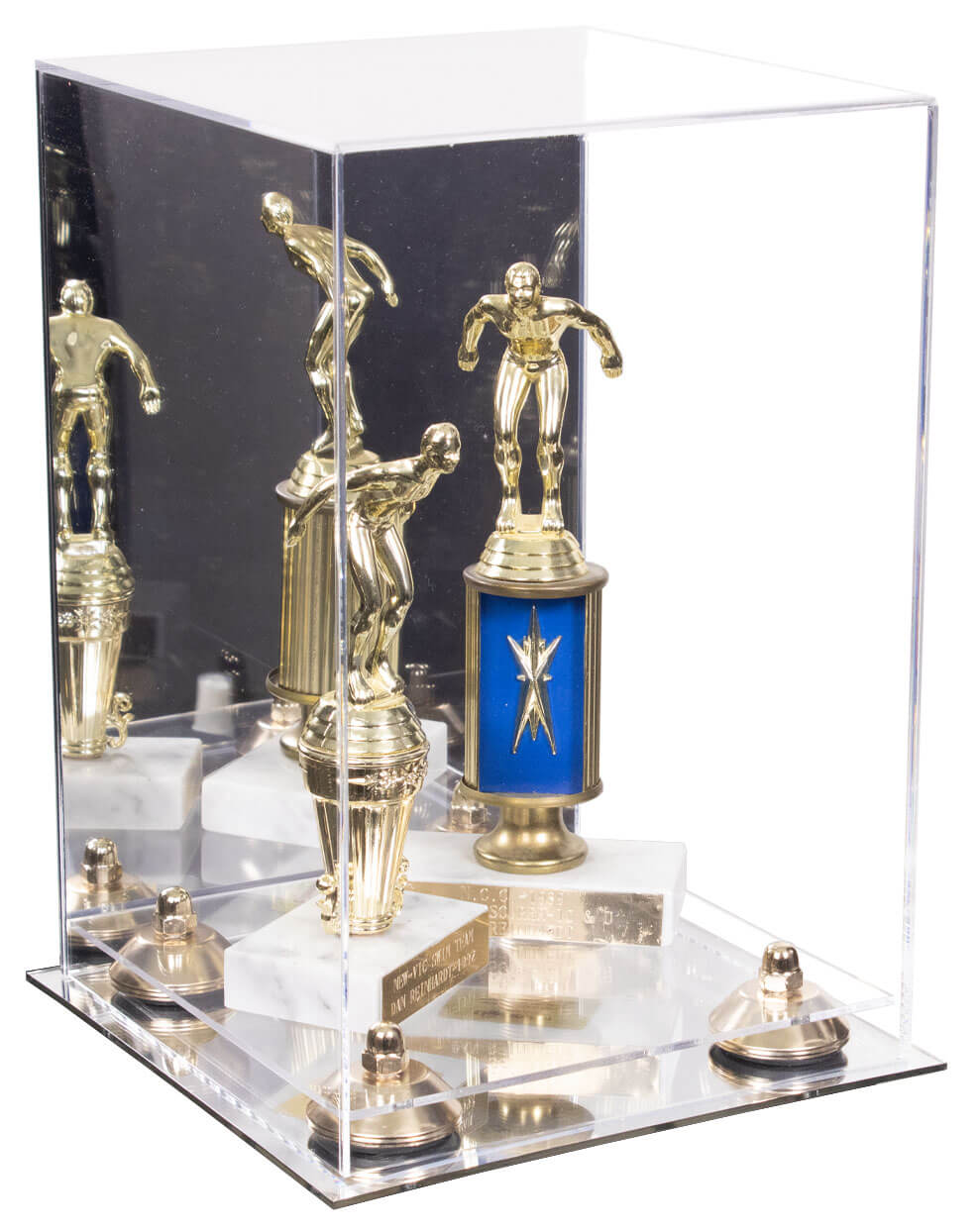 Acrylic Versatile Display Case  8 X 8 X 12  Mirror (A060)