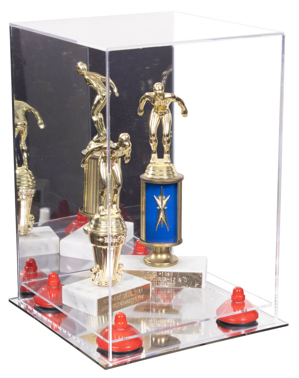 Acrylic Versatile Display Case  8 X 8 X 12  Mirror (A060)