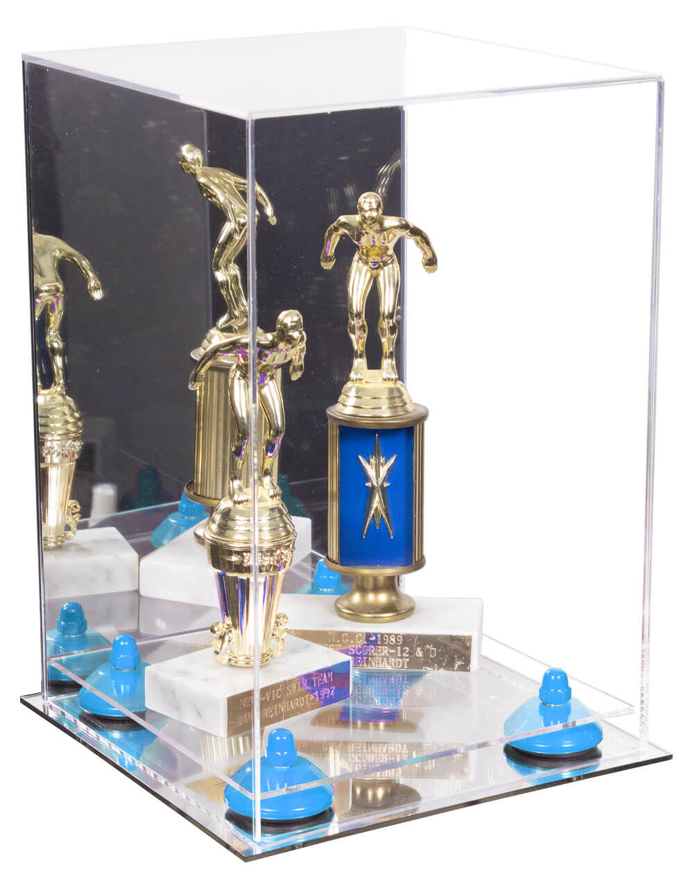 Acrylic Versatile Display Case  8 X 8 X 12  Mirror (A060)