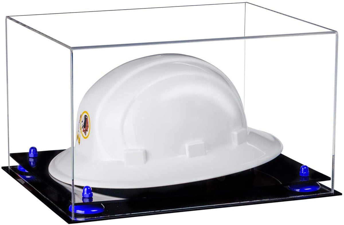 Clear Acrylic Large Helmet - Large Safety Helmet Display Case - Clear (A082/V13)