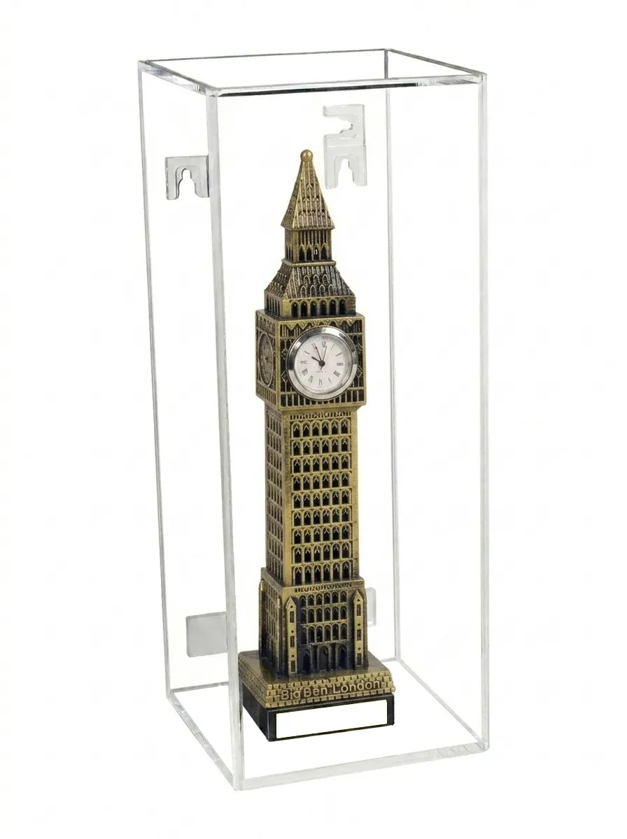 Versatile Acrylic Display Case with Slide Back and Size Options