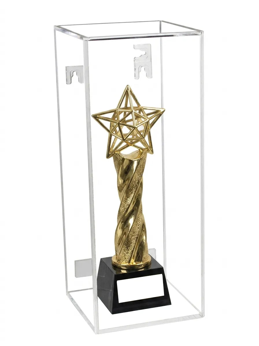 Versatile Acrylic Display Case with Slide Back and Size Options