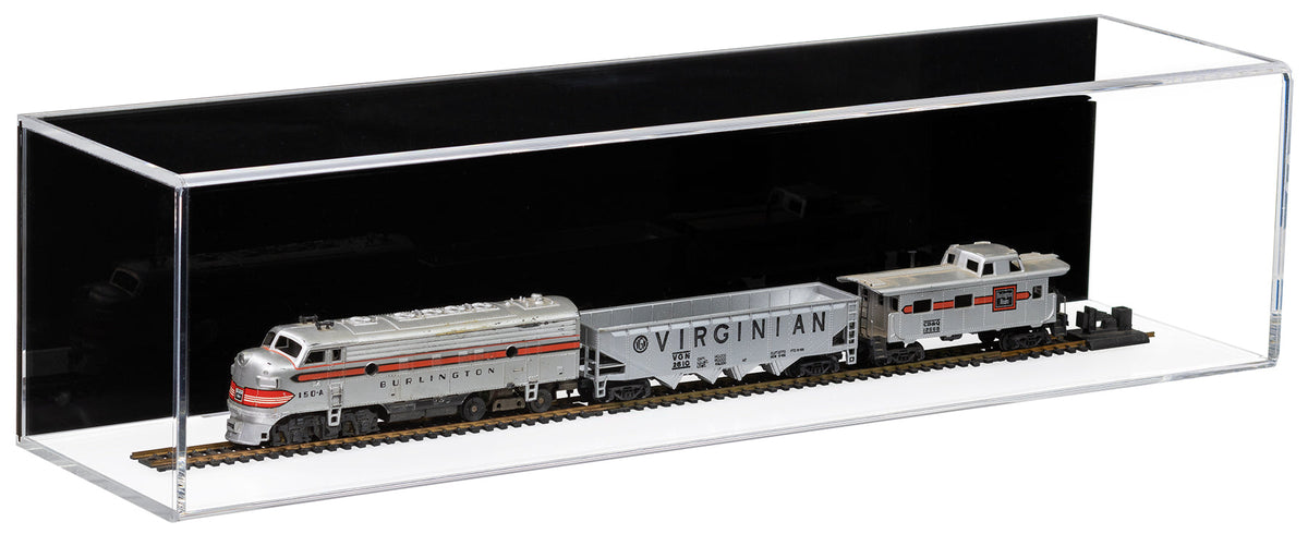 Versatile Acrylic Display Case with Slide Back and Size Options