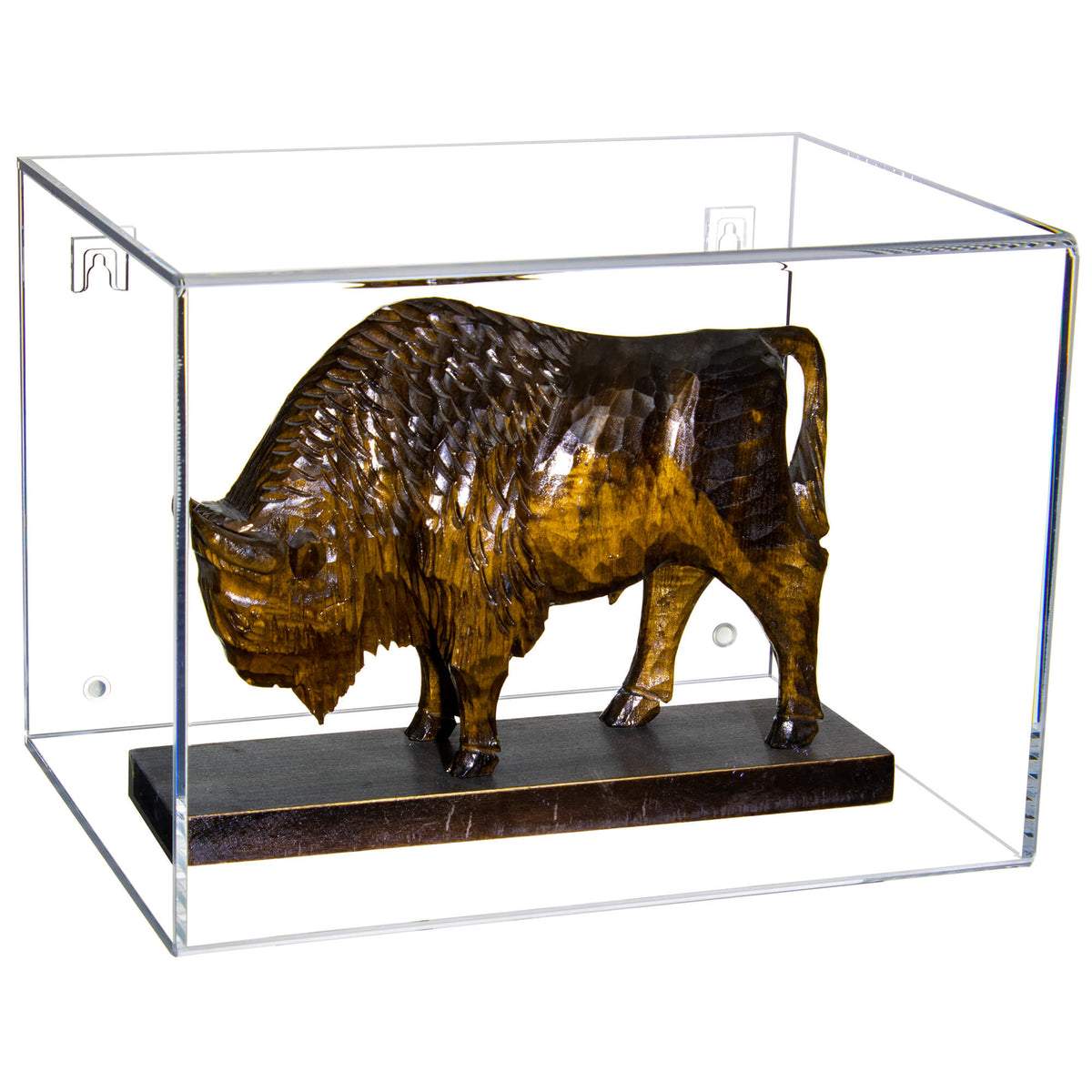 Versatile Acrylic Display Case with Slide Back and Size Options