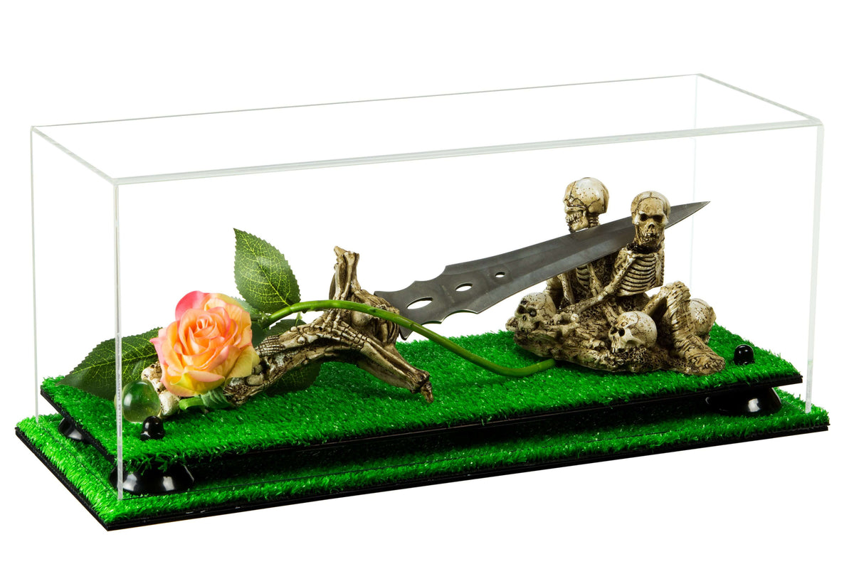 Acrylic Versatile Trucks, Trains and Rockets Display Case 19.25 x 8.25 x 8 - Clear (A103/V47)