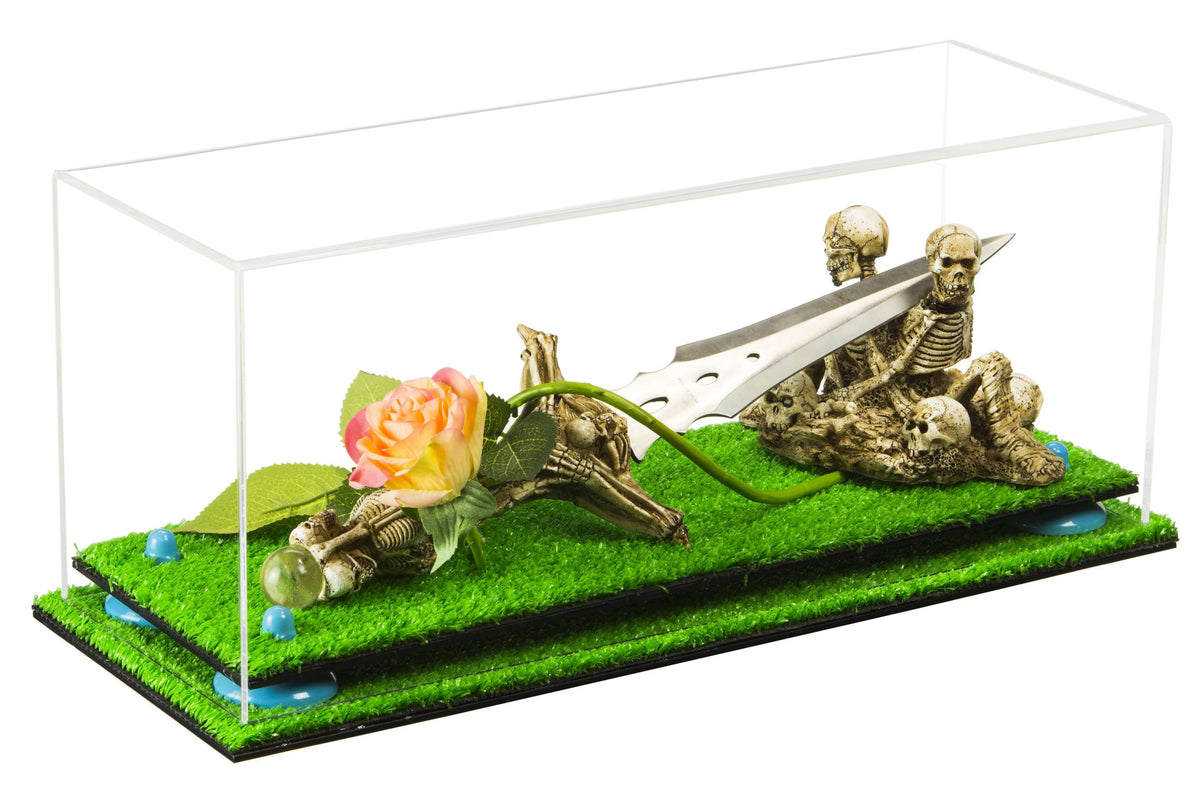 Acrylic Versatile Trucks, Trains and Rockets Display Case 19.25 x 8.25 x 8 - Clear (A103/V47)