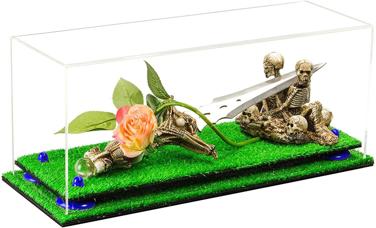 Acrylic Versatile Trucks, Trains and Rockets Display Case 19.25 x 8.25 x 8 - Clear (A103/V47)