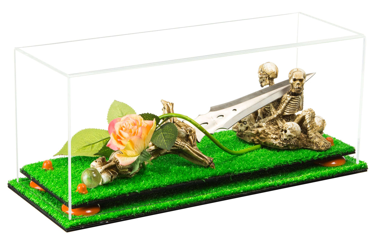 Acrylic Versatile Trucks, Trains and Rockets Display Case 19.25 x 8.25 x 8 - Clear (A103/V47)