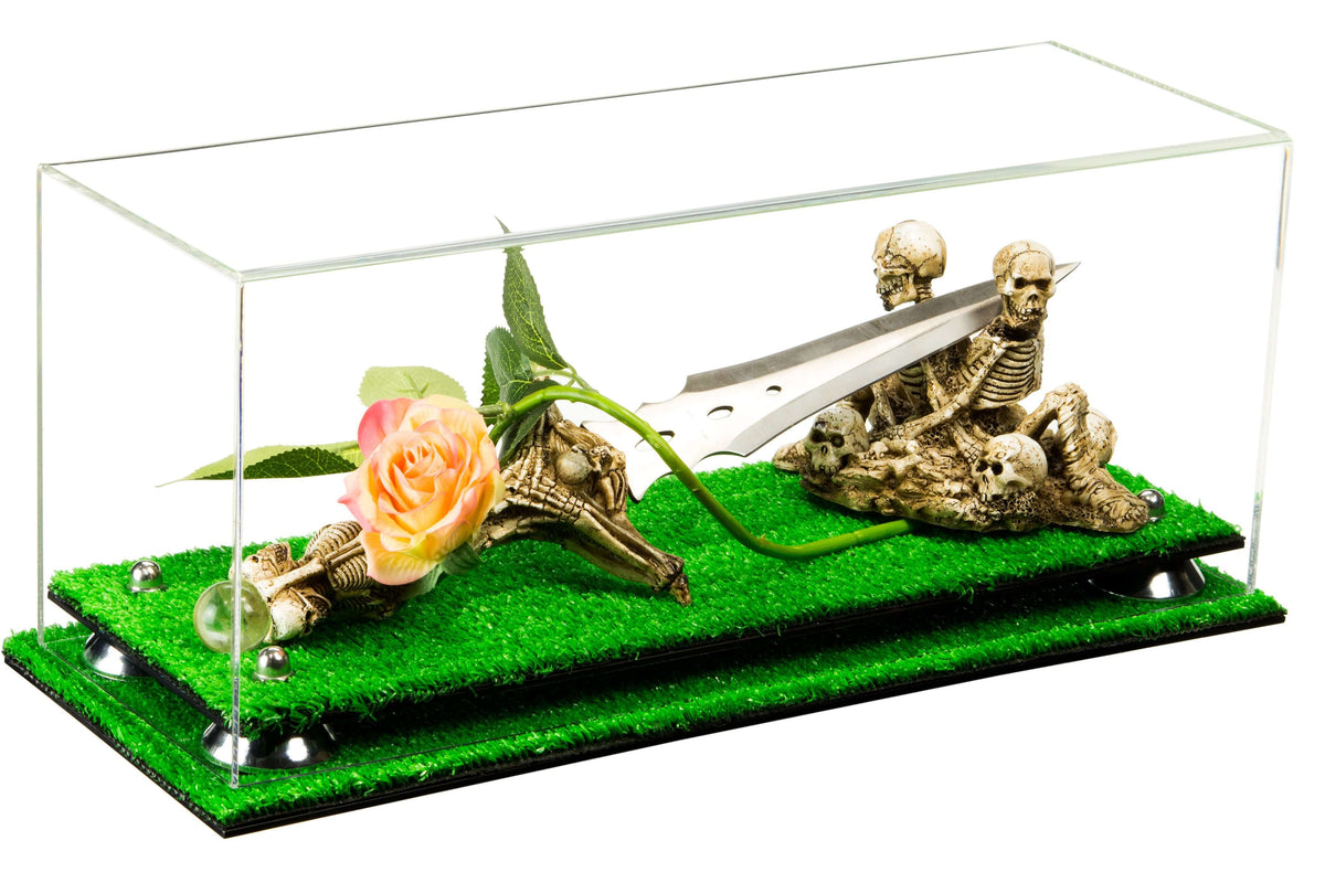 Acrylic Versatile Trucks, Trains and Rockets Display Case 19.25 x 8.25 x 8 - Clear (A103/V47)