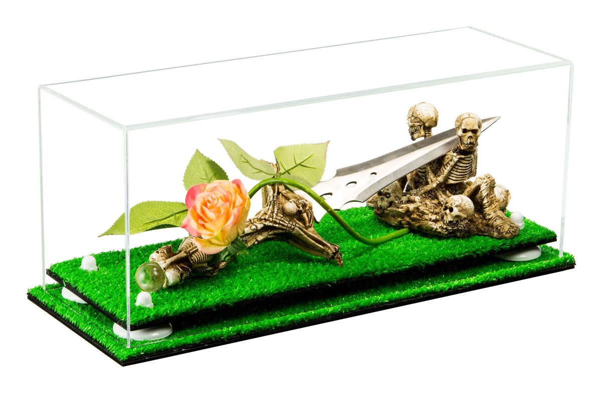 Acrylic Versatile Trucks, Trains and Rockets Display Case 19.25 x 8.25 x 8 - Clear (A103/V47)
