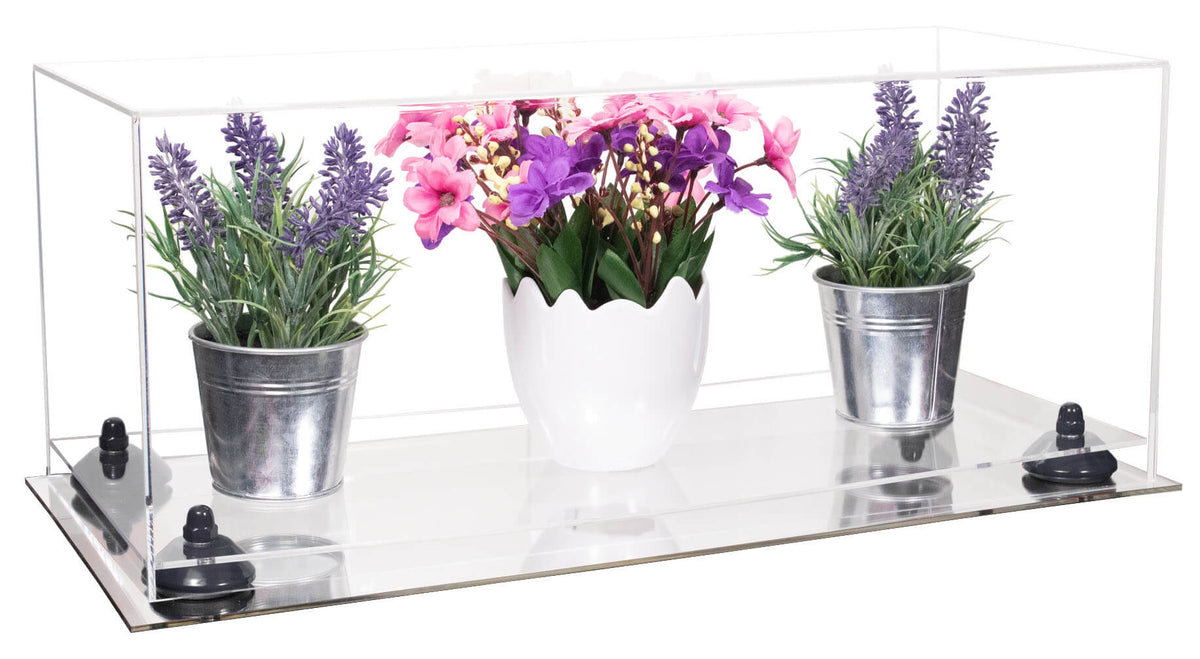 Acrylic Versatile Trucks, Trains and Rockets Display Case 19.25 x 8.25 x 8 - Clear (A103/V47)