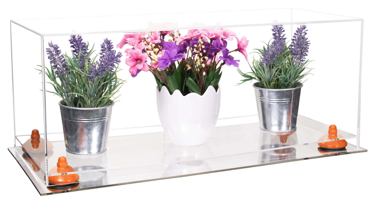 Acrylic Versatile Trucks, Trains and Rockets Display Case 19.25 x 8.25 x 8 - Clear (A103/V47)