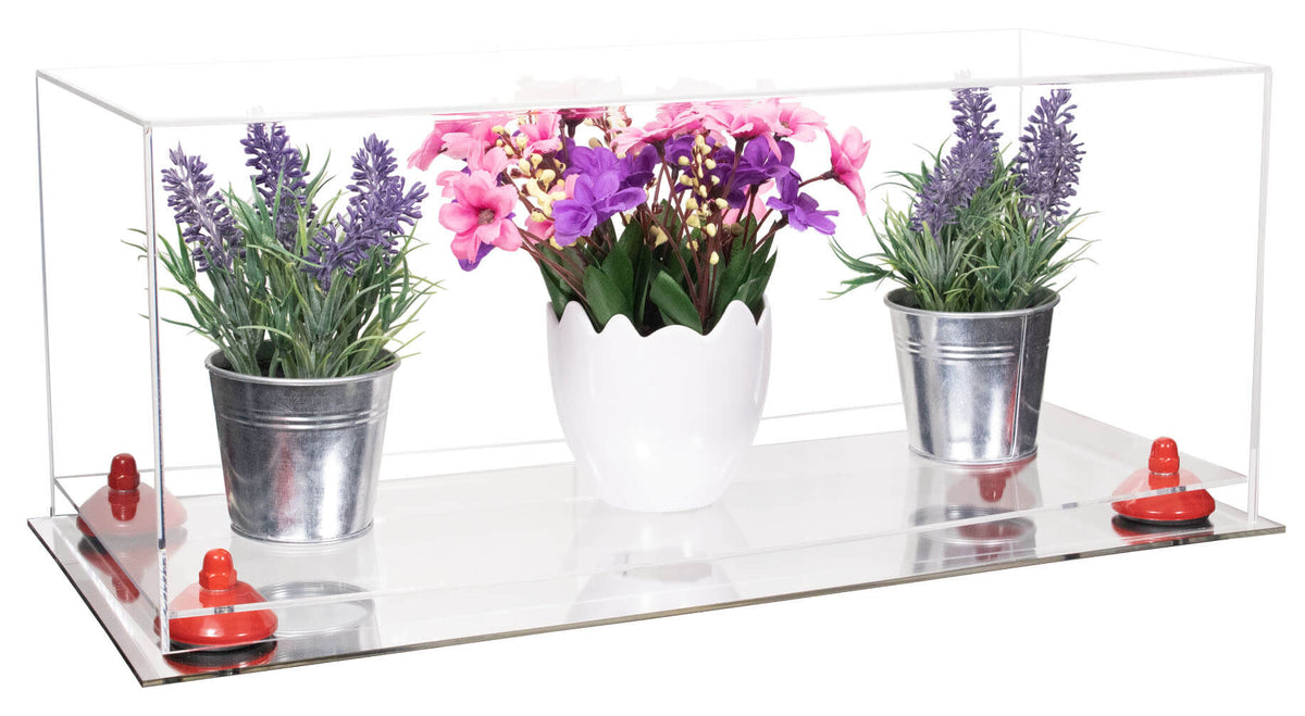Acrylic Versatile Trucks, Trains and Rockets Display Case 19.25 x 8.25 x 8 - Clear (A103/V47)