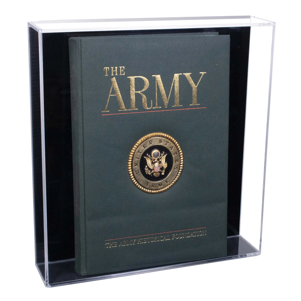 Acrylic Slide Back Book Display Cases