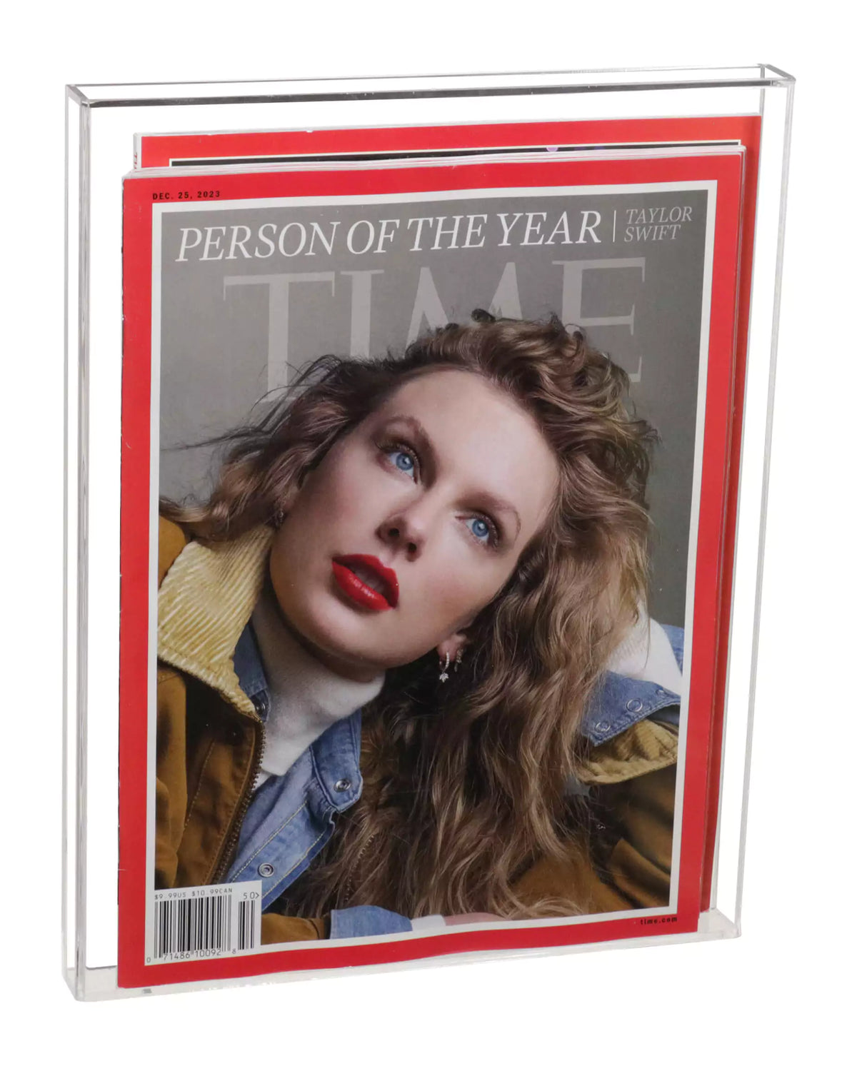 Clear Acrylic Display Case for Collectible Magazine, Comic Book or Playbill