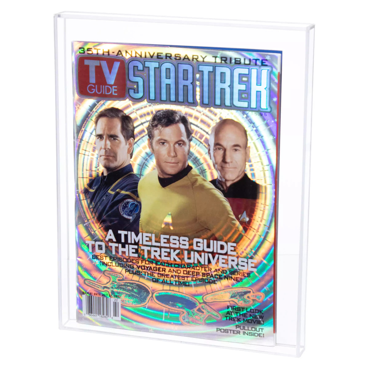 Clear Acrylic Display Case for Collectible Magazine, Comic Book or Playbill