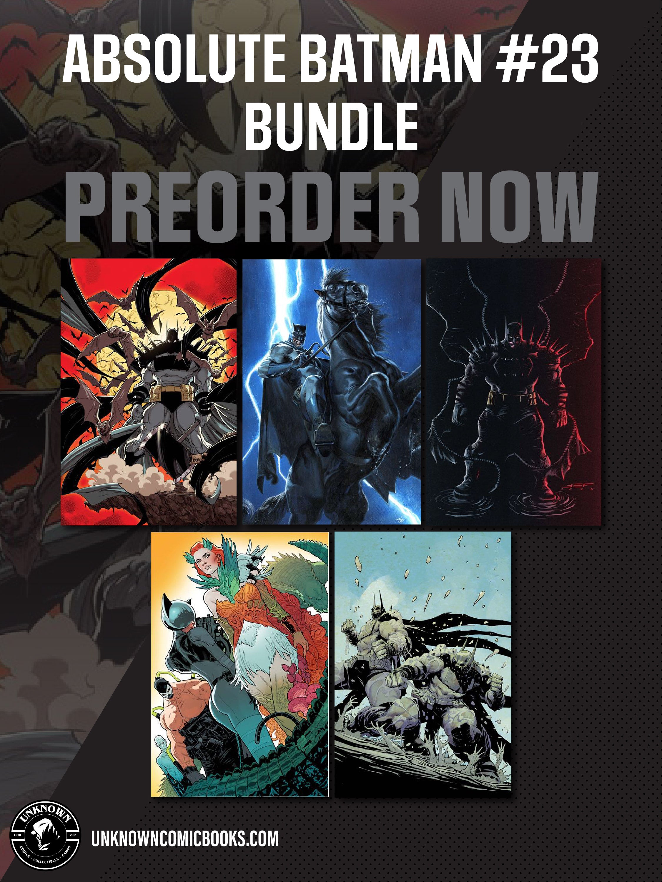 [5 PACK] ABSOLUTE BATMAN #23 BUNDLE (08/12/2026)