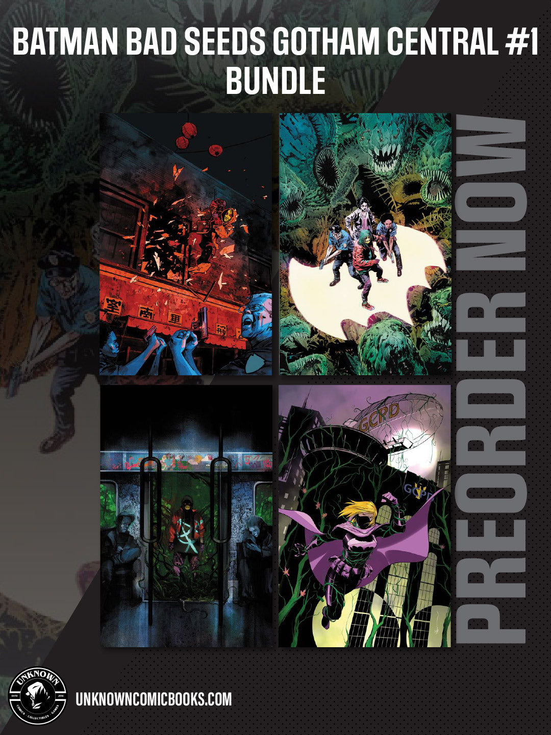 [4 Pack] BATMAN BAD SEEDS GOTHAM CENTRAL #1 (OF 2) (09/09/2026)