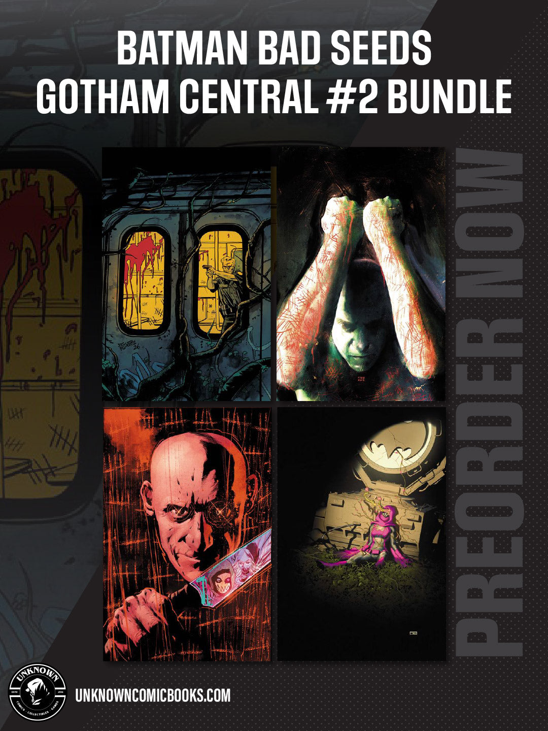 [4 PACK] BATMAN BAD SEEDS GOTHAM CENTRAL #2 (OF 2) (10/14/2026)