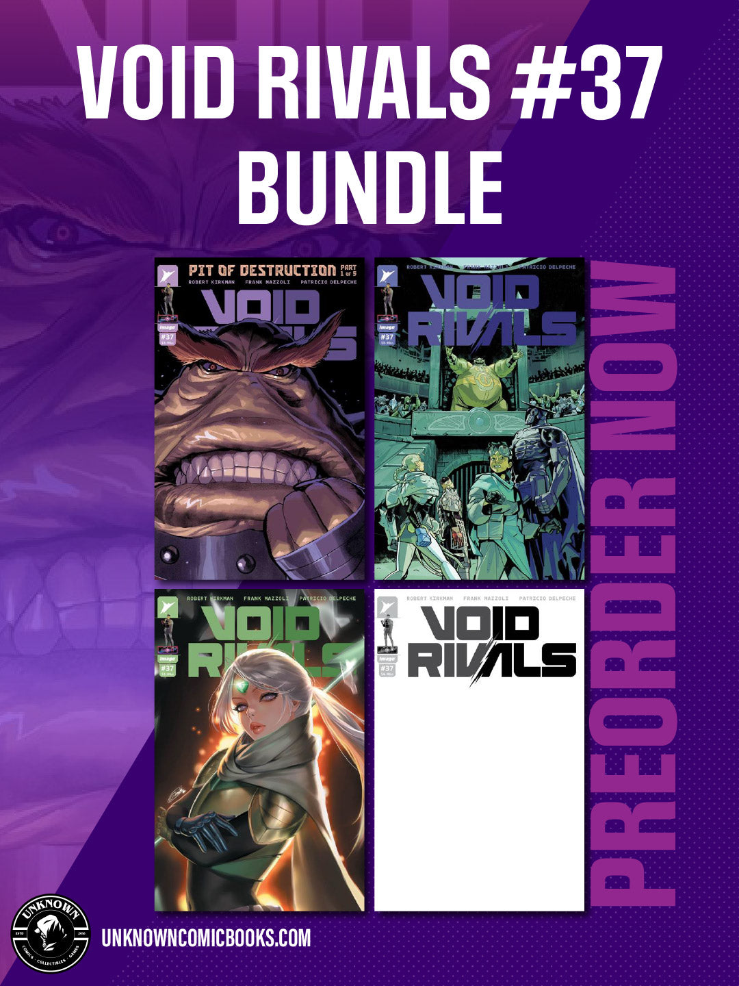 [4 PACK] VOID RIVALS #37 4 PACK BUNDLE (12/23/2026)