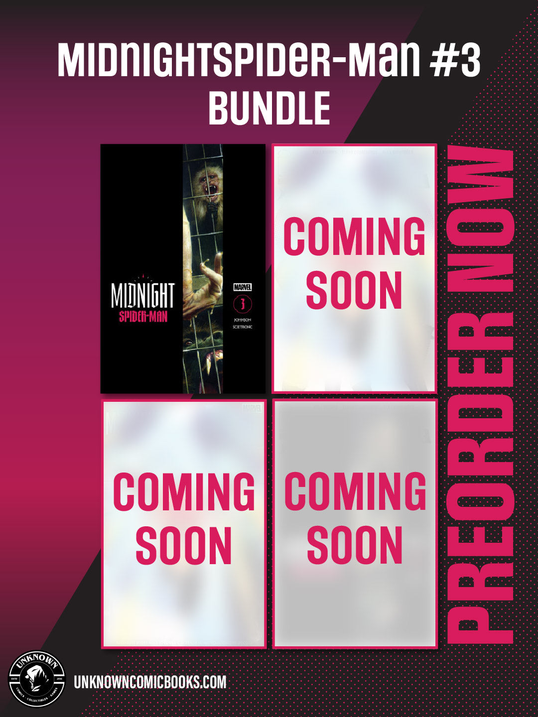 [4 PACK] MIDNIGHT SPIDER-MAN #3 BUNDLE (12/16/2026)